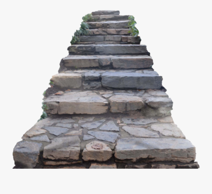 #steps #stairs #stone #path #pathway - Stone Stairs Png, Transparent Clipart