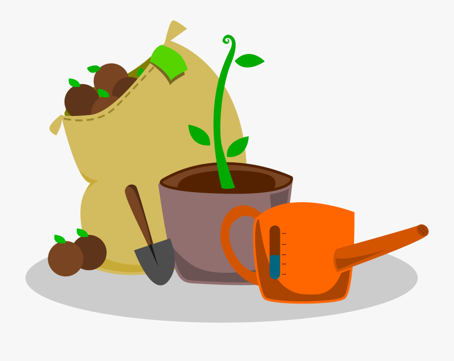 Gardener Clipart Garden Spade - Gardening Tools Clipart Png, Transparent Clipart