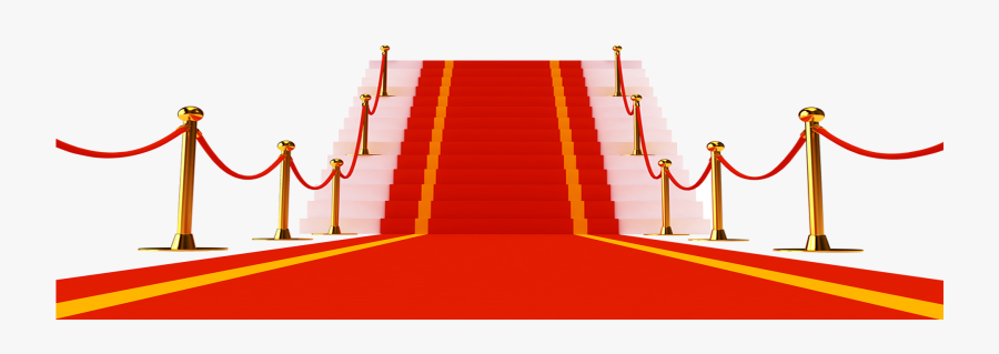 Banner Library Staircase Clipart Red Stair - High Resolution Red Carpet Background, Transparent Clipart