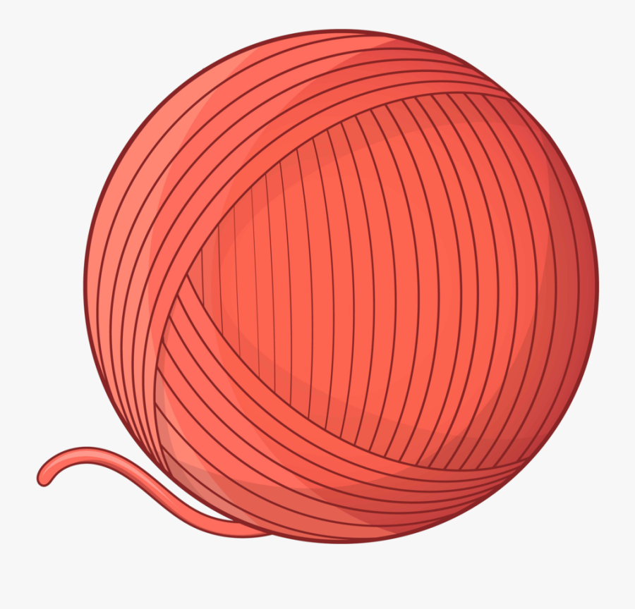 Wool Ball Cartoon - Transparent Background Clipart Yarn, Transparent Clipart