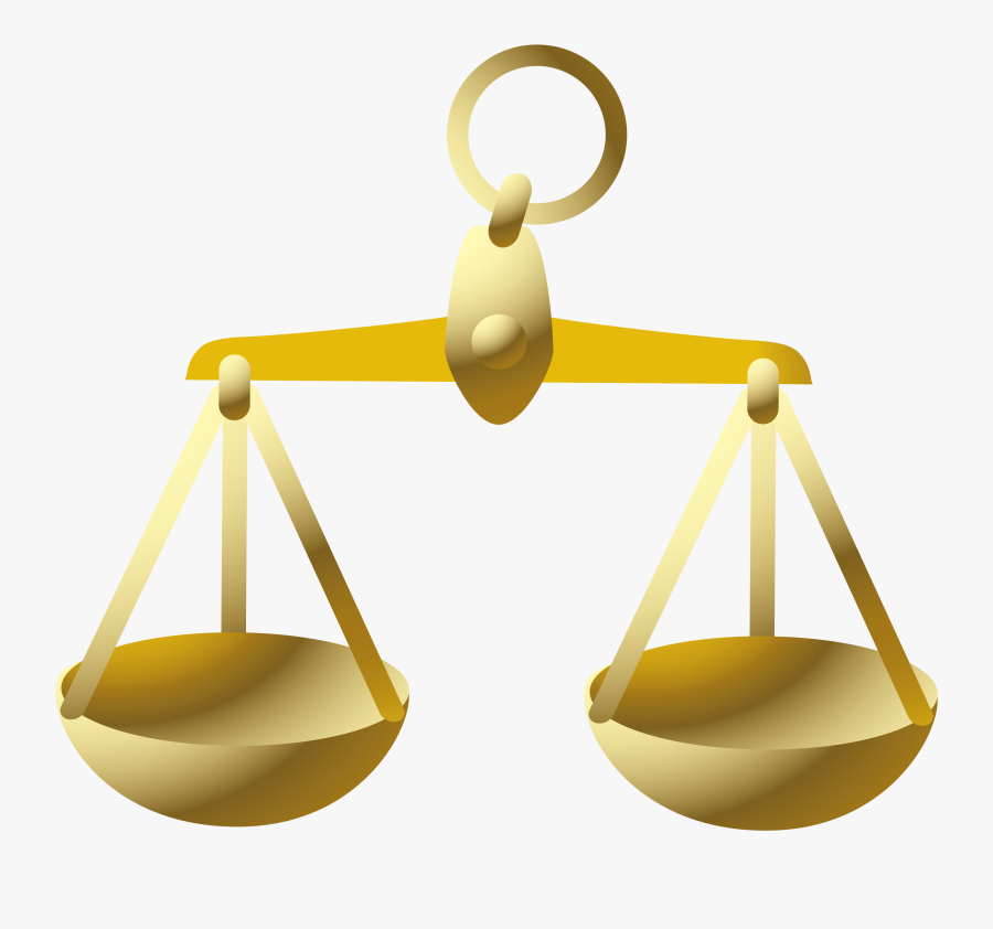 Transparent Balance Scale Png - Weighing Libra, Transparent Clipart