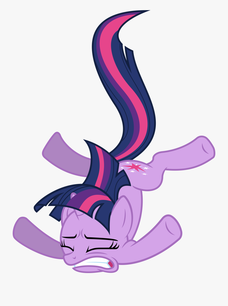 My Little Pony Twilight Sparkle Falling, Transparent Clipart