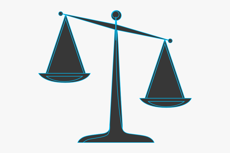 Uneven Scale Of Justice, Transparent Clipart