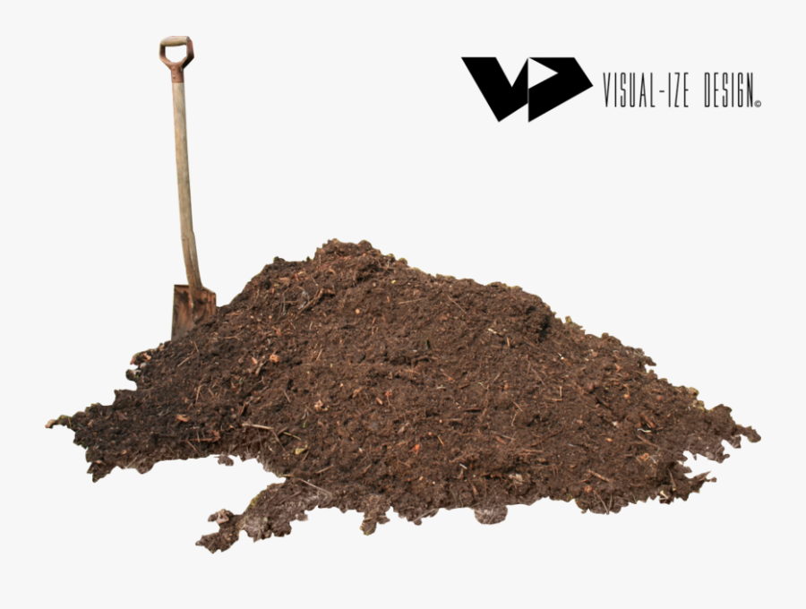 Soil Computer Dirt Digging Icons Download Hd Png Clipart - Shovel In Pile Of Dirt, Transparent Clipart