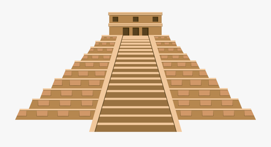 Chichen Itza Pyramid Png Clip Art - Logo Chichen Itza Png, Transparent Clipart