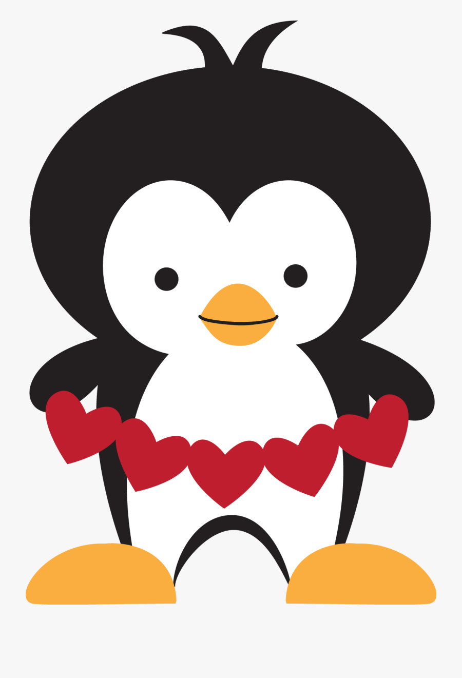 Antarctica Clipart At Getdrawings - Penguin With Heart Clipart, Transparent Clipart