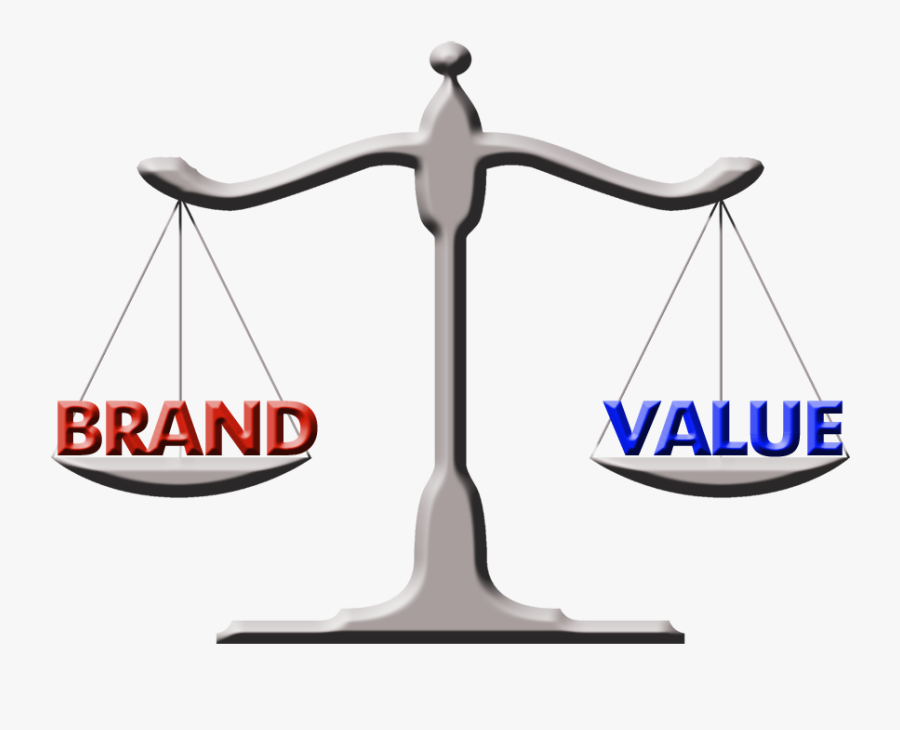 Image Of Balance Scale - ارزش برند, Transparent Clipart