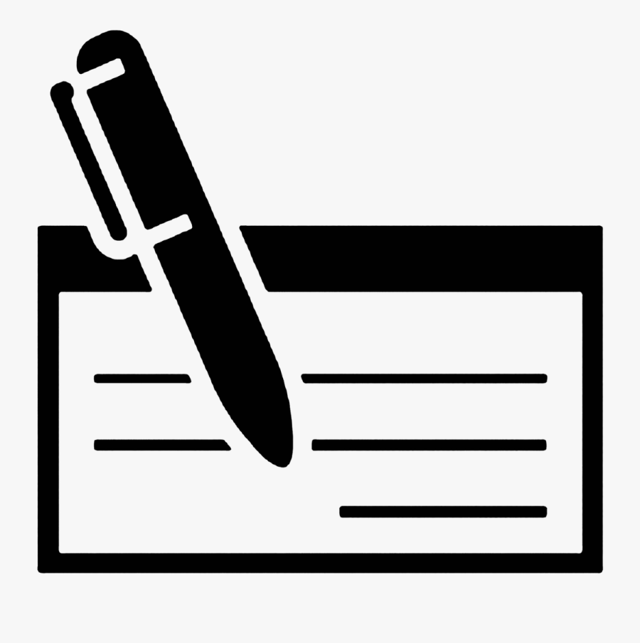 Bank Cheque Money Payment Free Picture, Transparent Clipart