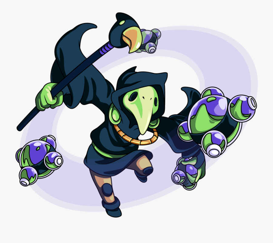 Shovel Knight Plague Of Shadows Amiibo Clipart , Png - Shovel Knight Plague Knight, Transparent Clipart