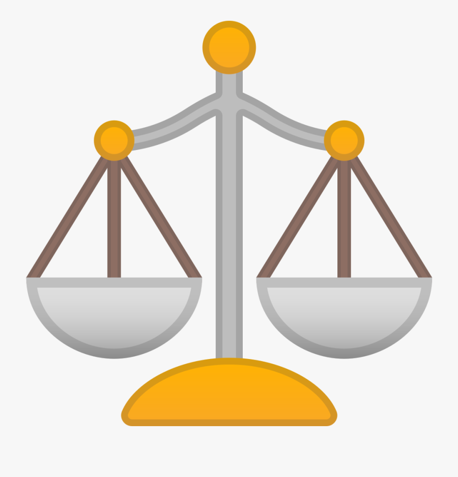 Transparent Balancing Scales Clipart - Balance Scale Icon Png, Transparent Clipart