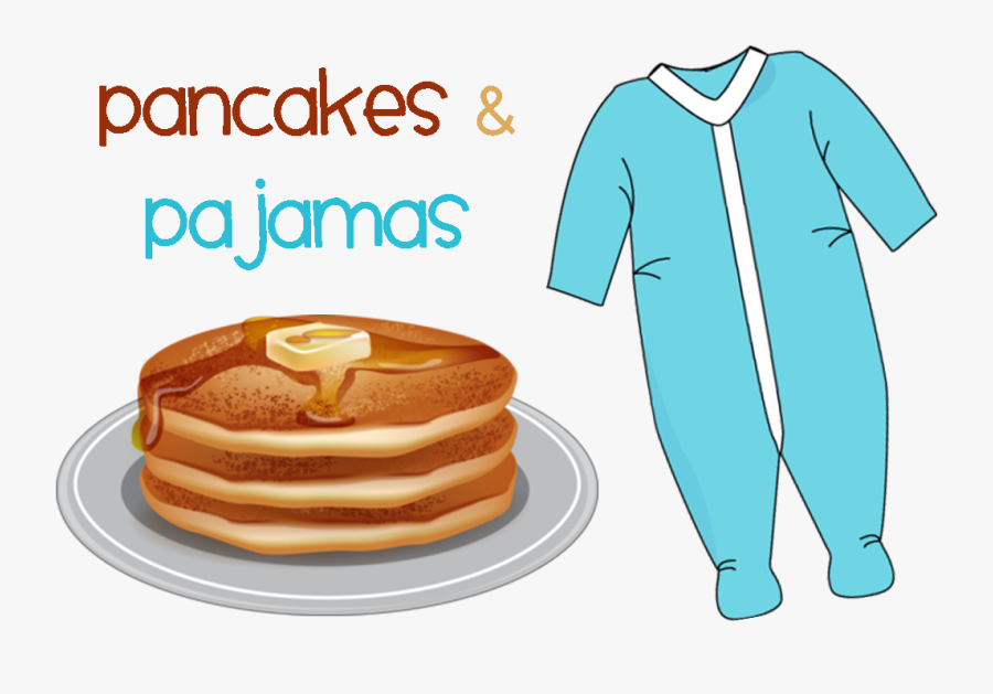 Pajama Clip Art Free - Pancake And Pajama Day, Transparent Clipart