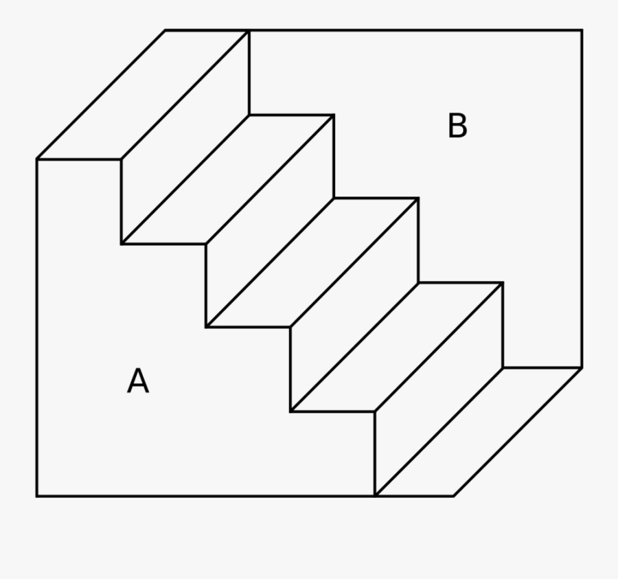 Schroder Stairs Clipart Schroeder Stairs Staircases - Drawing Of Stairs, Transparent Clipart
