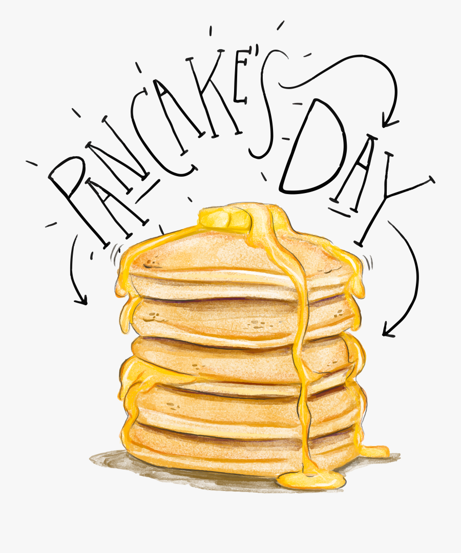Transparent Pancake Png - Pancake, Transparent Clipart