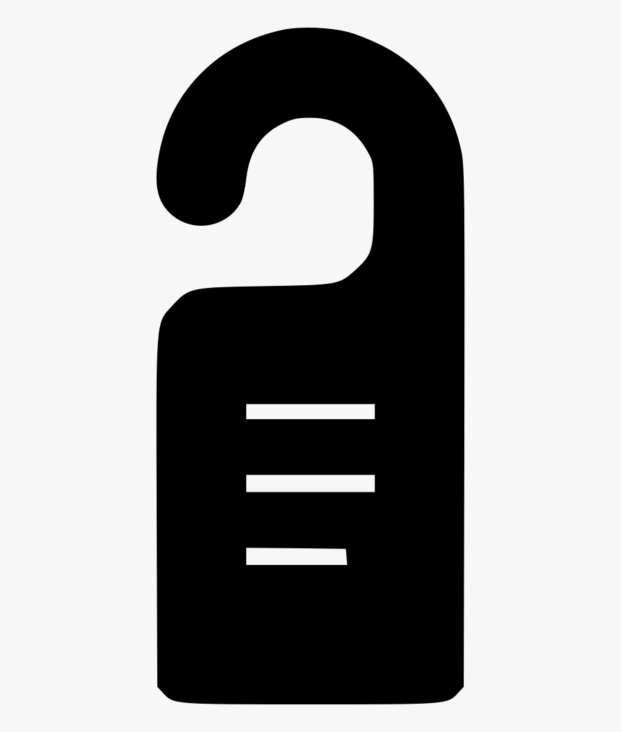 Hotel Service Do Not Disturb Comments, Transparent Clipart