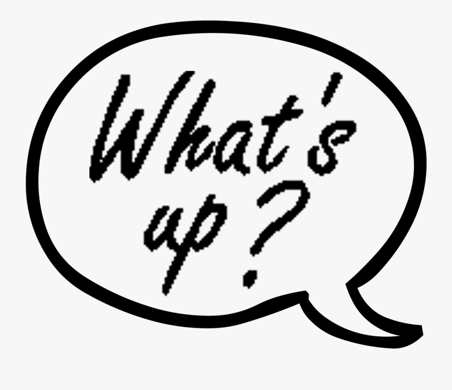 Whats Up Word Art, Transparent Clipart