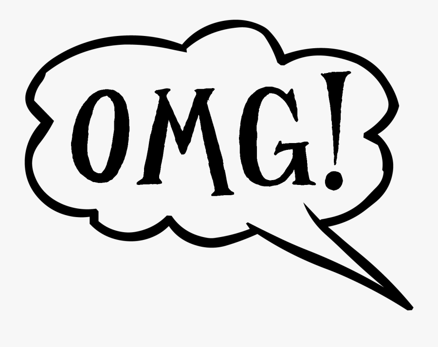 Speech Bubble With Oops - Romantic South Movie List, Transparent Clipart