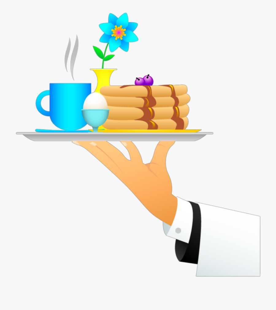 #ftestickers #clipart #pancakes #breakfast #waiter, Transparent Clipart