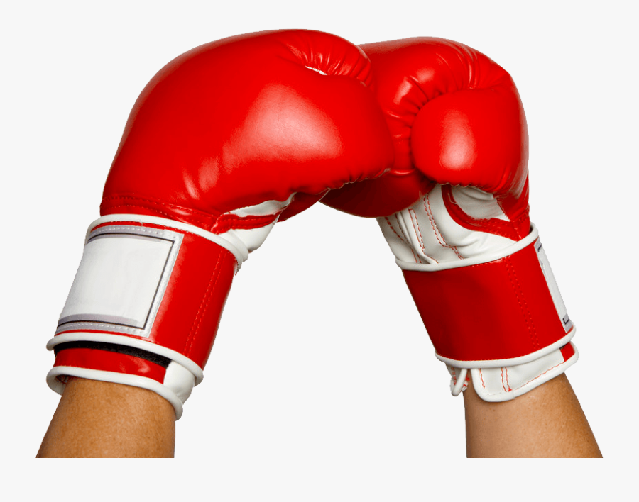 Boxing Gloves Hands - Boxing Gloves With Hands, Transparent Clipart