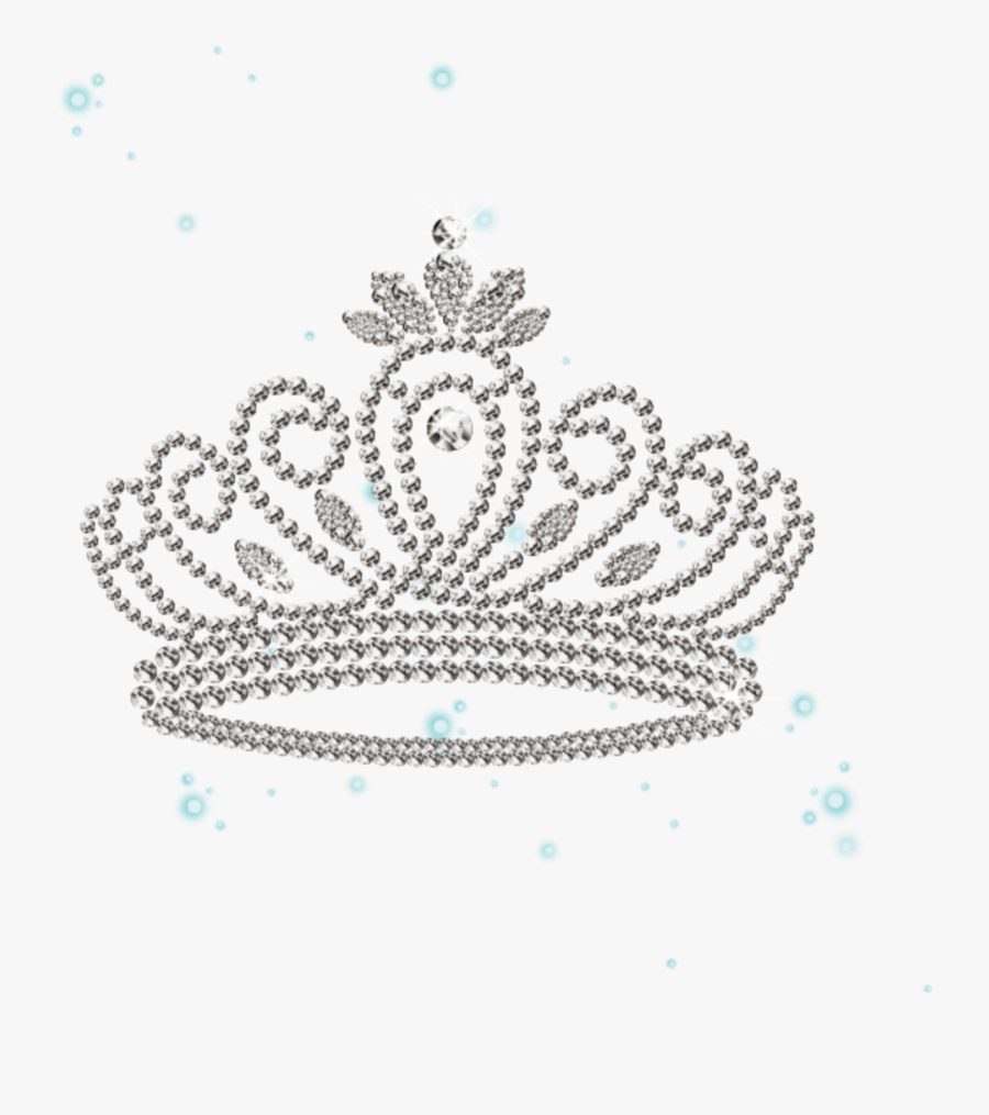 Tiara Clipart Glitter - Silver Glitter Crown Clipart, Transparent Clipart