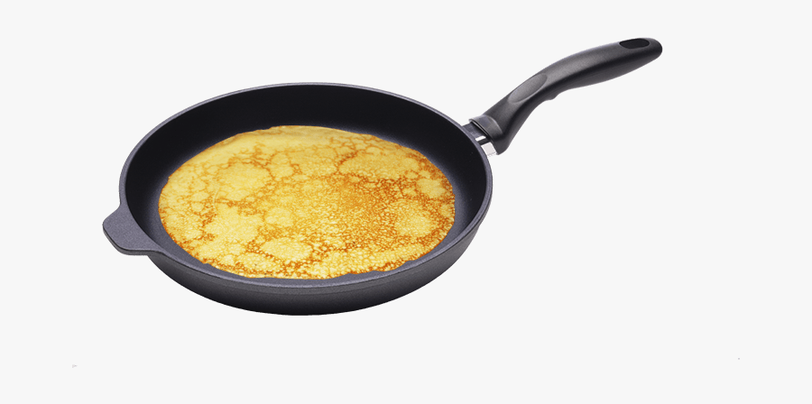 Download Free With A - Pancake In Pan Png, Transparent Clipart