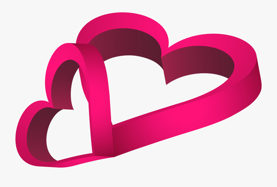 Clipart Transparent Download Pink Boxing Gloves Clipart - Pink Heart Clip Art Free, Transparent Clipart