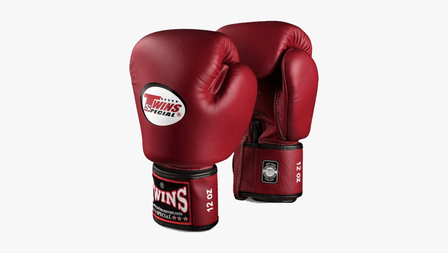 Best Boxing Gloves For Sparring In - Twins Boxing Gloves Burgundy, Transparent Clipart