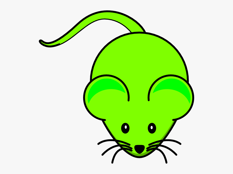 Green Mouse Svg Clip Arts - Blue Mouse Clipart, Transparent Clipart