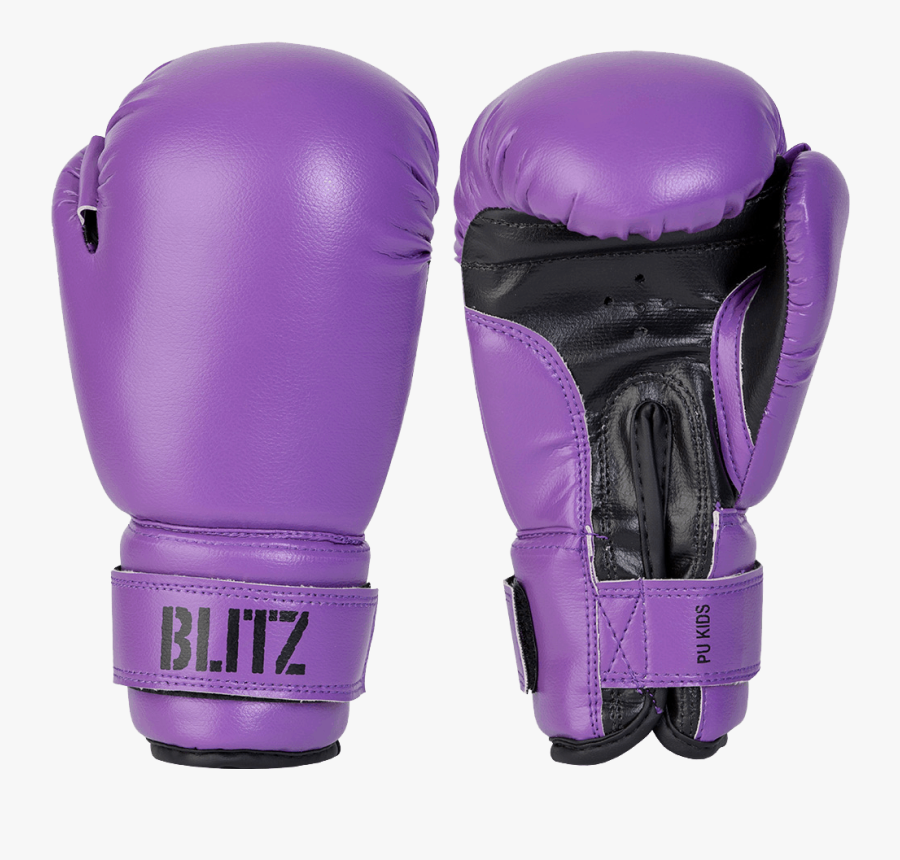 Purple Boxing Gloves Transparent, Transparent Clipart