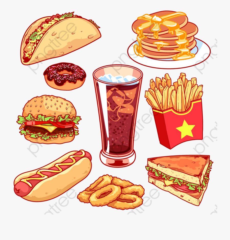 Transparent Hand - Comida De Desenho Animado, Transparent Clipart