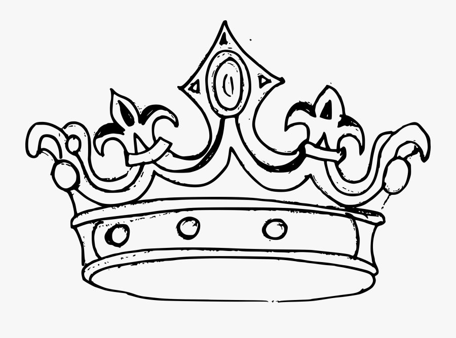 Transparent Background Crown Drawing, Transparent Clipart