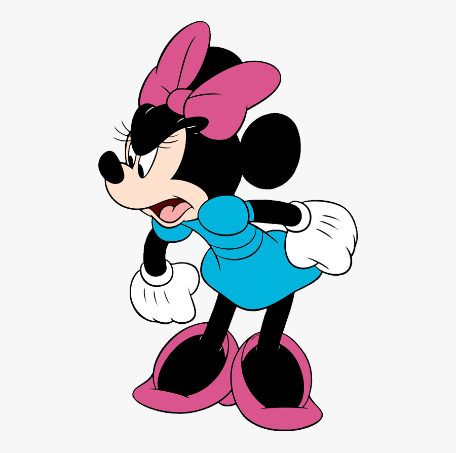 Angry Minnie Mouse Png, Transparent Clipart