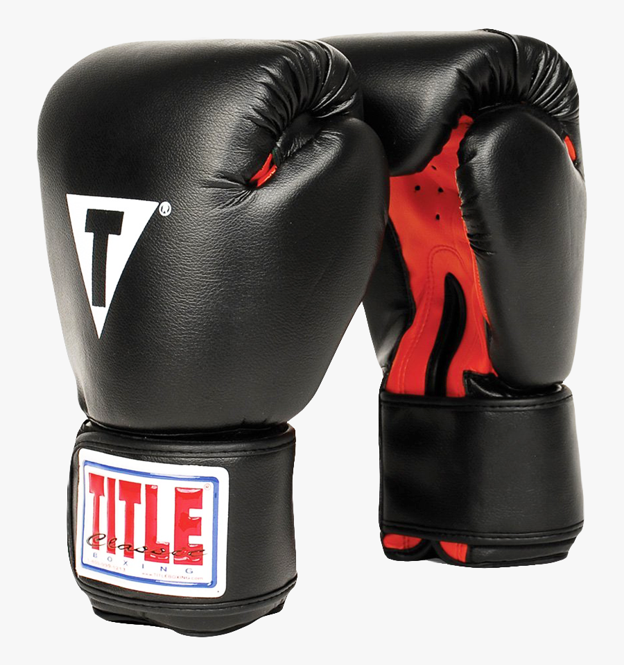Title Boxing Classic Gloves, Transparent Clipart