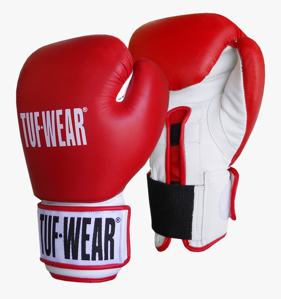 Boxing Gloves Png Images - Tuf Wear Red Boxing Gloves, Transparent Clipart