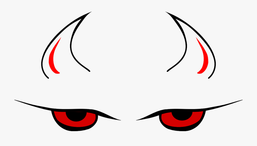 Free Clipart - Devil& - Devil Eyes Transparent Background, Transparent Clipart