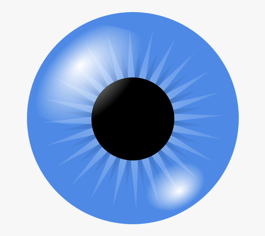 Blue Eye Svg Clip Arts - Camera Lens Eye Png, Transparent Clipart
