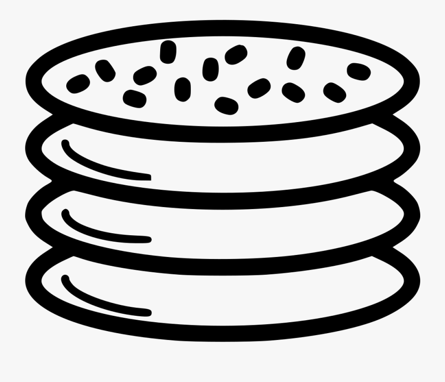 Transparent Pancake Clipart Png - Red Oval, Transparent Clipart