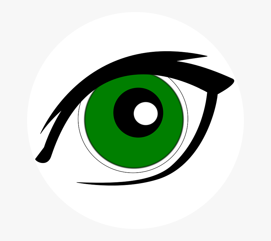 Stare Clipart Eye Forward - Eye Clip Art, Transparent Clipart