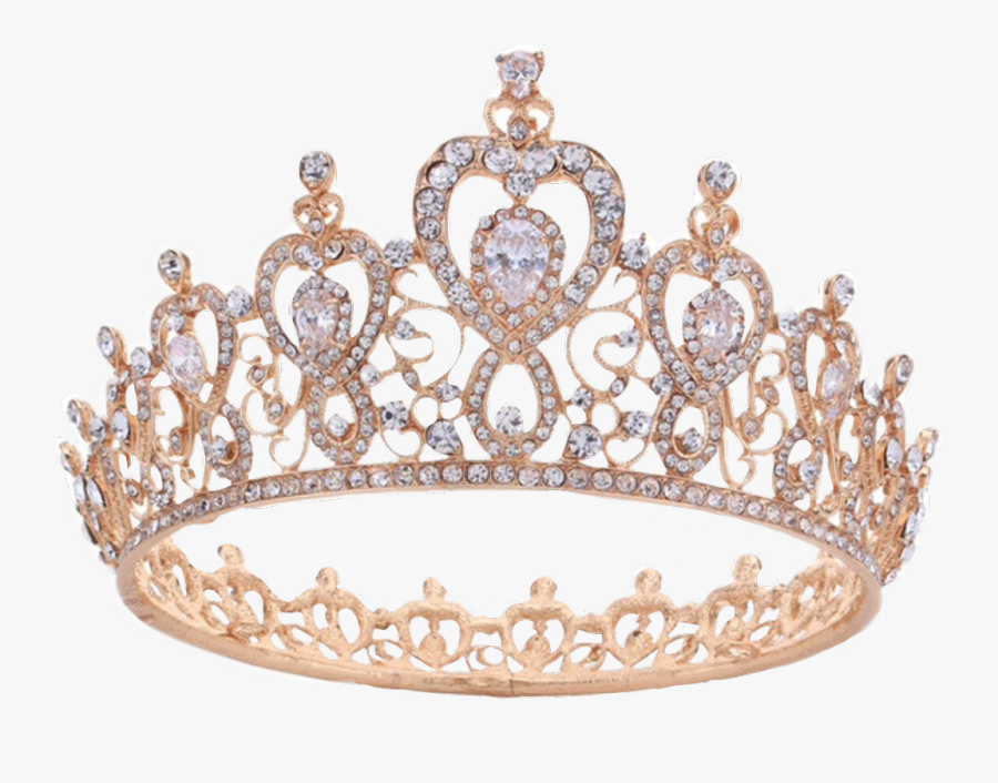 Transparent Tiara Clipart - Gold Princess Crown Png, Transparent Clipart