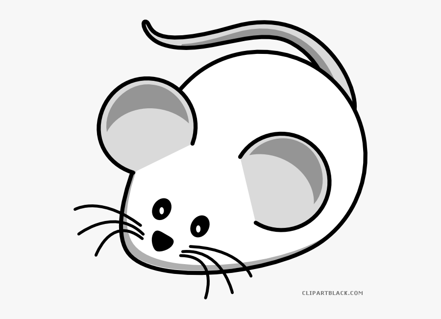 Mice Clipart Black And White - Black And White Mouse Clipart, Transparent Clipart