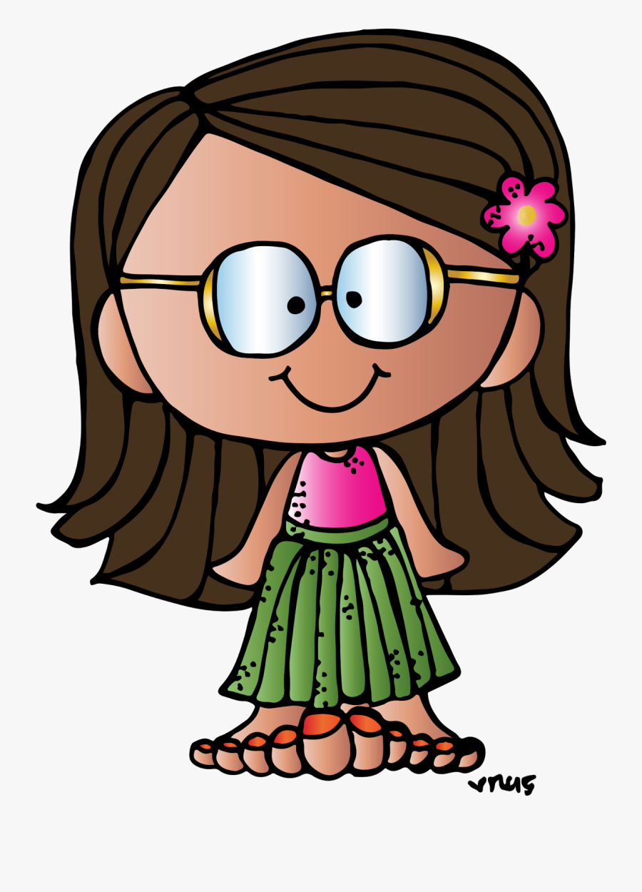 Melonheadz Girl Black And White, Transparent Clipart