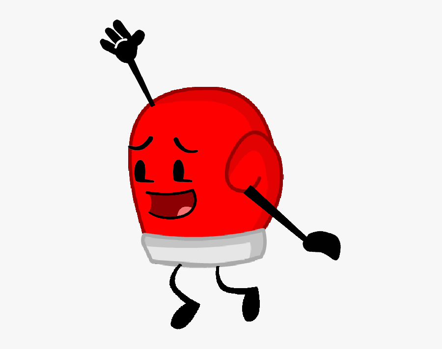 Transparent Boxing Glove Clipart - Bfdi Boxing Glove, Transparent Clipart
