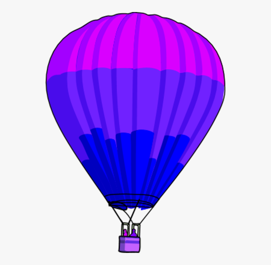 Vector Clip Art - Clip Art Air Balloon, Transparent Clipart
