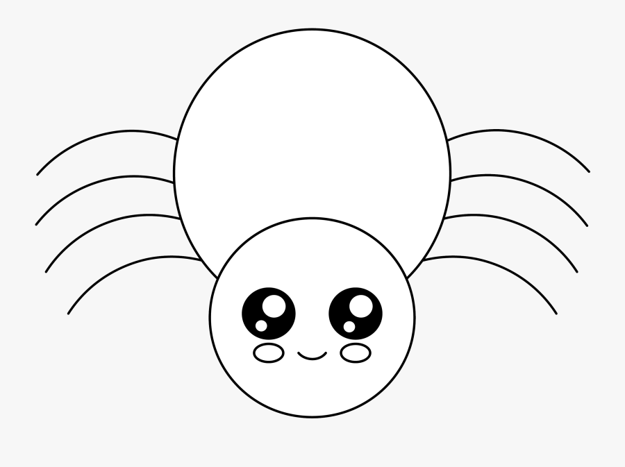 Free Cute Spider Free Cute Spider Download Now - Cartoon, Transparent Clipart