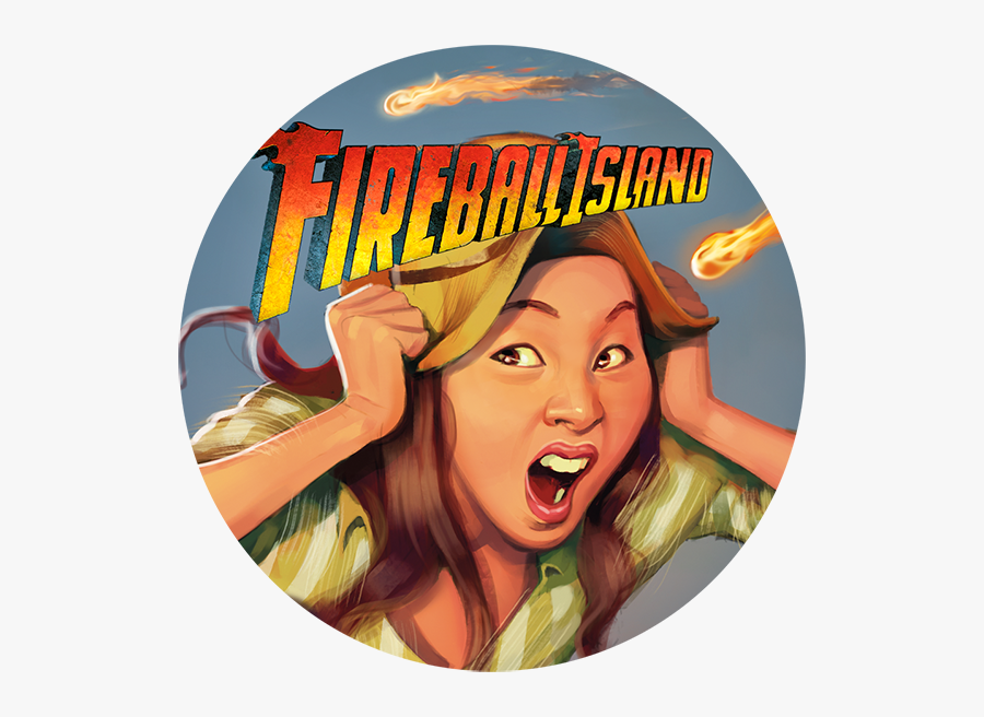 Clip Art Kickstarter Fireball Island - Cartoon, Transparent Clipart