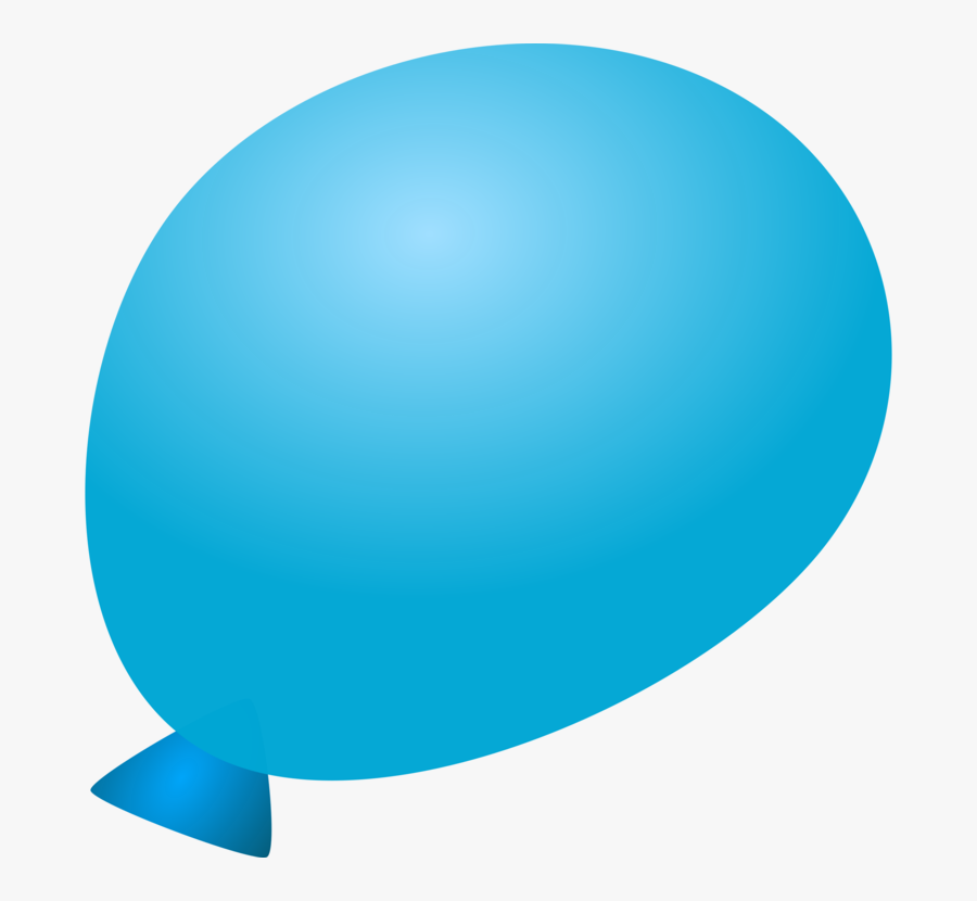 Blue,turquoise,sky - Sphere, Transparent Clipart