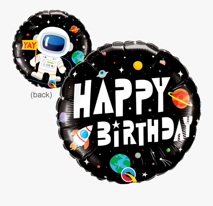 Astronaut Foil Balloon, Transparent Clipart
