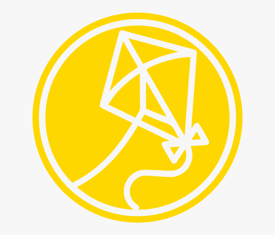 Kite Icon, Transparent Clipart