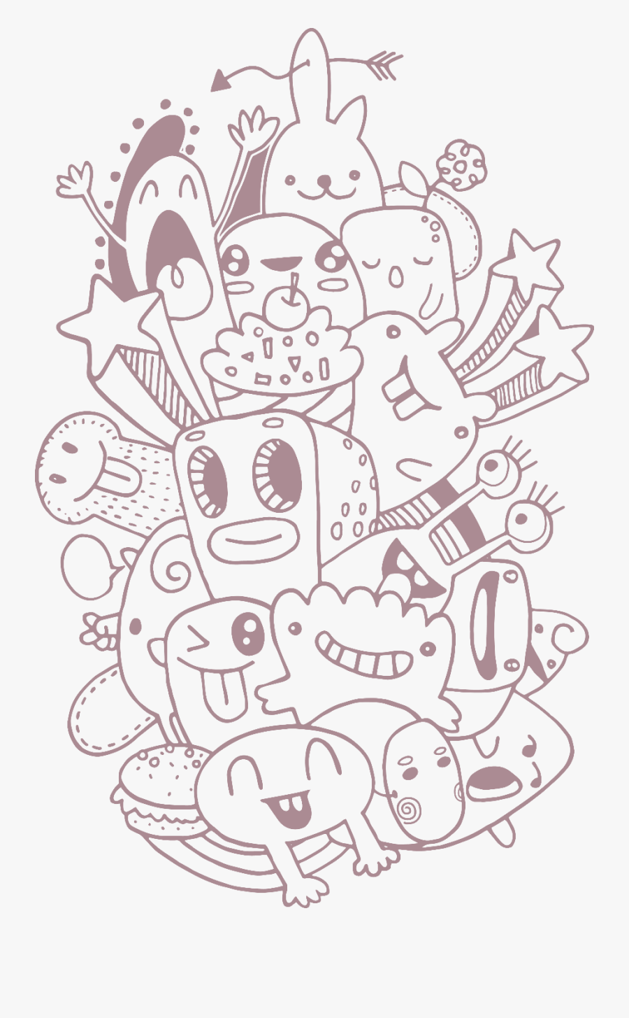 Team Communication Doodle, Transparent Clipart