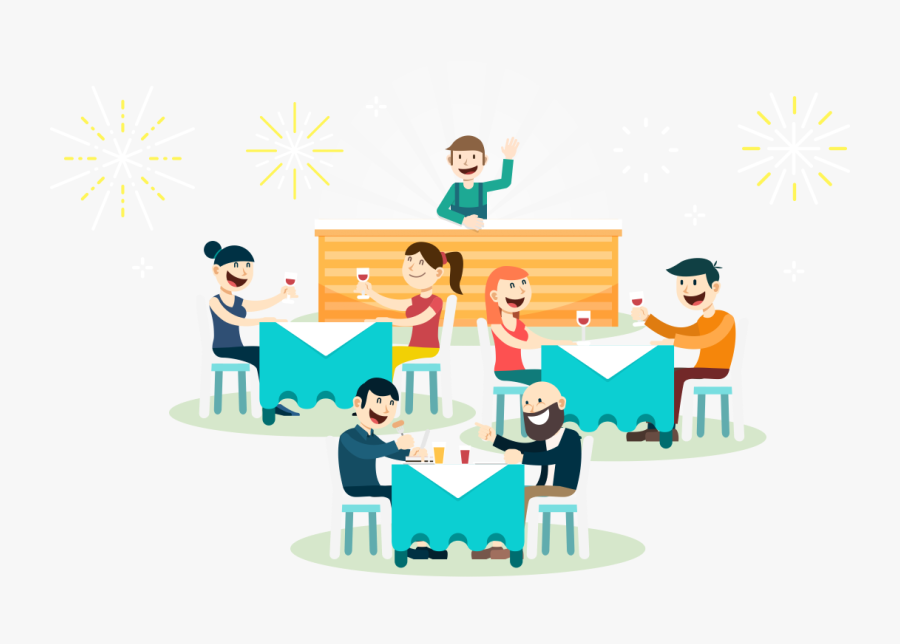 The Most Creative Table Reservation System Pushing, Transparent Clipart