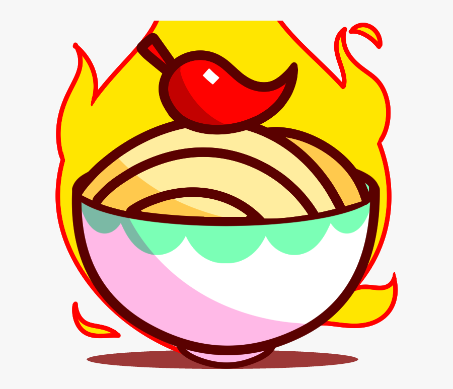 Noodles Image Logo, Transparent Clipart